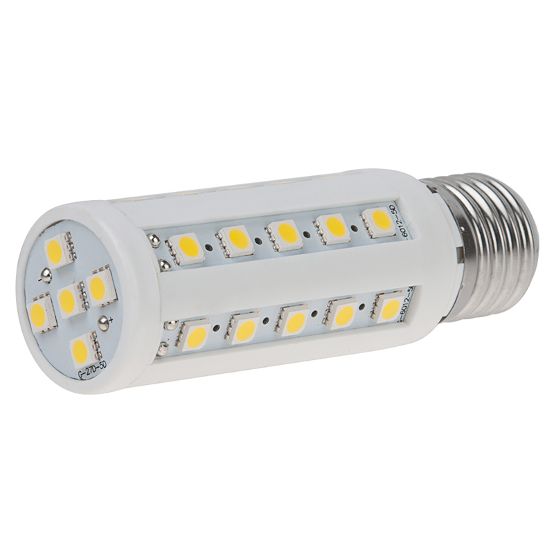 Dimmable Corn Shape T10 E26/E27 LED Tubular Bulb, 7 Watts, 70W Equivalent, 2-Pack Dimmable Corn Shape T10 E26/E27 LED Tubular Bulb, 7 Watts, 70W Equivalent, 2-Pack